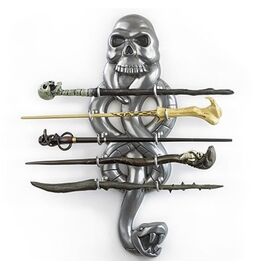 HARRY POTTER - 5 Wands display - Dark mark