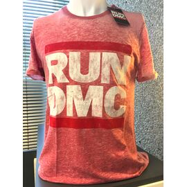 RUN DMC - T-Shirt BurnOut - Logo Vintage (S)
