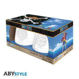 ONE PIECE - Demon fruit - 2 Glasses Set 300ml