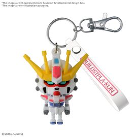 GUNDAM - Build STPLA-KUN - 3D Rubber Mascot Keychain