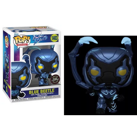 BLUE BEETLE - POP Movies N° 1403 - Blue Beetle with Chase