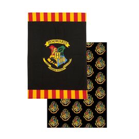HARRY POTTER - Hogwarts - Twin tea towel pack