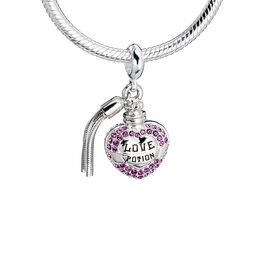 HARRY POTTER - Love Potion - Charm Slider + Crystals for Bracelet