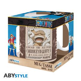 ONE PIECE - Luffy Wanted - Mug 460ml