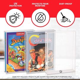 EVORETRO - PREMIUM Acrylic case for NES 'Pack of 2'