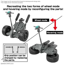 30MM 1/144 Extended Armament Vehicle B - Model Kit