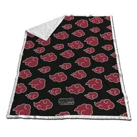 NARUTO - Sherpa Blanket 130x170cm - Akatsuki