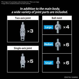 GUNDAM - Option Parts Set Gunpla 08 (Ballden Arm Arms) - Model Kit
