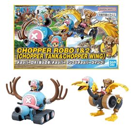 ONE PIECE - Chopper Robot 1&2 (Chopper Tank & Chopper Wing) -Model Kit