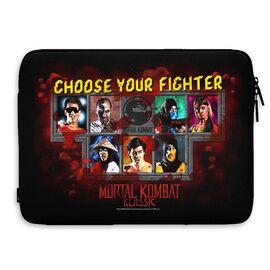MORTAL KOMBAT - Laptop Sleeve 13 Inch - Choose Your Fighter - Black