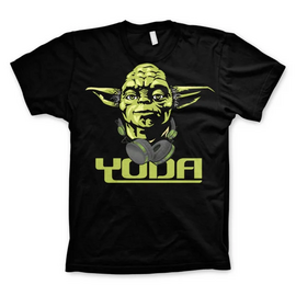 STAR WARS - T-Shirt Cool Yoda - Black (L)