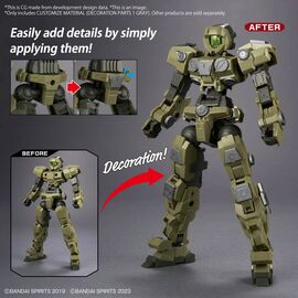 GUNDAM - Customize Material (Decoration Parts 1 Gray) - Model Kit