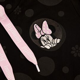 DISNEY - Minnie "Floral Rock the Dots" - Hoodie Unisex Loungefly (L)