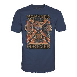 BLACK PANTHER WAKANDA FOREVER - Group - T-Shirt POP (L)
