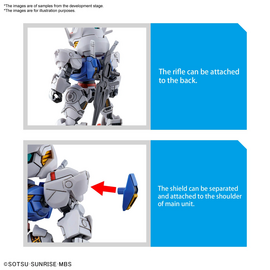 GUNDAM - SD Gundam Ex-Standard Gundam Aerial - Model Kit