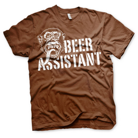 GAS MONKEY - T-Shirt Beer Assistant - Brown (S)