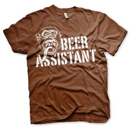 GAS MONKEY - T-Shirt Beer Assistant - Brown (12 Years)