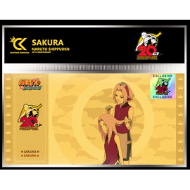 NARUTO SHIPPUDEN - Sakura - Golden Ticket 20th Anniversary
