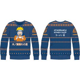 NARUTO - Ichiraku Ramen Shop - Men Christmas Sweaters (S)