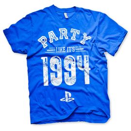 PLAYSTATION - T-Shirt Party Like It's 1994 - BLUE (M)