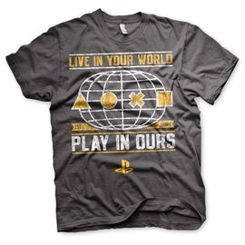 PLAYSTATION - T-Shirt Your World (S)