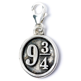 HARRY POTTER - Platform 9 3/4 - Silver Clip On Charm for Bracelet