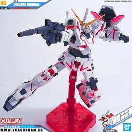 GUNDAM - 1/144 HGUC RX-0 Unicorn Gundam - Model Kit 13cm
