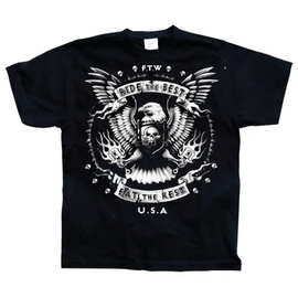 LIFESTYLE - T-Shirt Ride the Best / Eat the Rest (S)