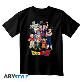 DRAGON BALL - T-Shirt DBZ Goku's Group Unisex black (XS)