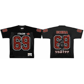 NARUTO - Itachi Akatsuki - T-Shirt Sports US Replica unisex (XXL)