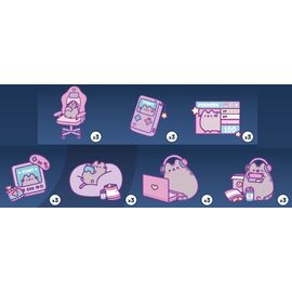 PUSHEEN - Series 1 - Display 24 Mystery Pin's