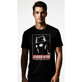 SPIDER-MAN NOIR - With no power comes nos responsability - T-Shirt (S)