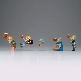 ONE PIECE - WCF - Assortiments 12 Figurine 4-7cm