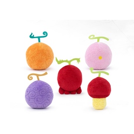 ONE PIECE - Fruits - Assortment of 5 Plush 7inch