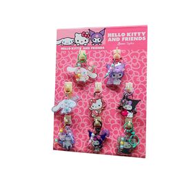 HELLO KITTY & Friends - Assortment of 8 Keyrings