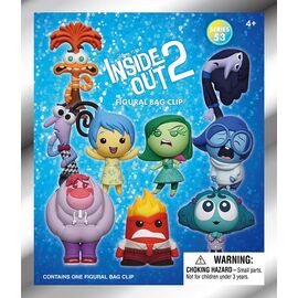 INSIDE OUT 2 - Series 1 - 3D Foam Bag Clip (Display 24 Pcs)