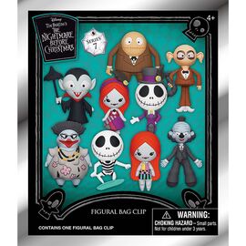 DISNEY - NBX Series 7 - 3D Foam Bag Clip (Display 24 Pcs)
