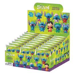 STITCH - Series 1 - 3D Foam Bag Clip (Display 24 Pcs)