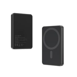 Gembird PB05-WPC15M-01 Magnetic wireless powerbank 15 W, 5000 mAh, black