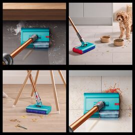 Dyson V10 Submarine 2-in-1 stick vacuum Battery Dry&wet Bagless 0.76 L Copper, Grey