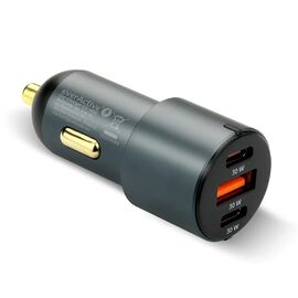 Car charger everActive CC-40Q USB QC3.0 + 2x USB-C PD 60W
