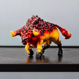 Schleich - Eldrador Creatures - Fire Bull (42493) / Toys
