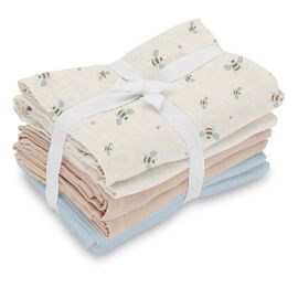 Vanilla Copenhagen - Muslins 6-pack - Milk, Beige, Rose - 70 x 70 cm / Baby and Children