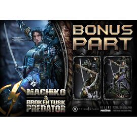 Aliens vs. Predator (Comic) Ultimate Premium Masterline Statue 1/4 Machiko & Broken Tusk Predator DX Bonus Version 84 cm