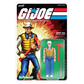G.I. Joe (Comic) ReAction+ Action Figure Wave 09 Deep Six