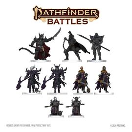 Pathfinder Battles Boxed prepainted Miniatures Hellknight Vanguard 20 cm