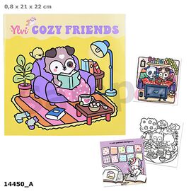 Ylvi - COZY Friends Colouring Book (0414450) / Toys
