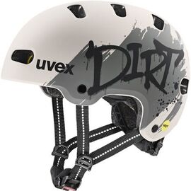 UVEX Kid 4 Style MIPS kids’ cycling helmet, dirt warm grey