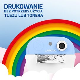 LAMAX InstaKid2 Play Kids Camera, blue