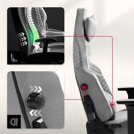 Huzaro Force 8.1 Grey Gaming Chair